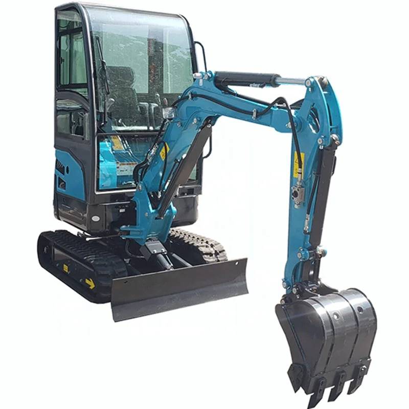 Fast Delivery Crawler Excavator With Cab Family Used Mini Excavator 1.7ton Small Bagger