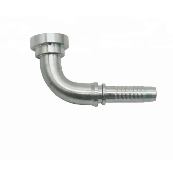 
High Pressure 90 Degree Sae Female 3000 Psi Hydraulic Hose Flange Fitting 