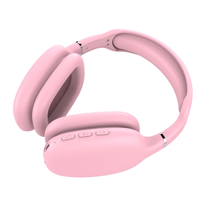 Yongfang The Latest Technology Cartoon Bluetooth Earphone Headphones Pink Gaming Headset