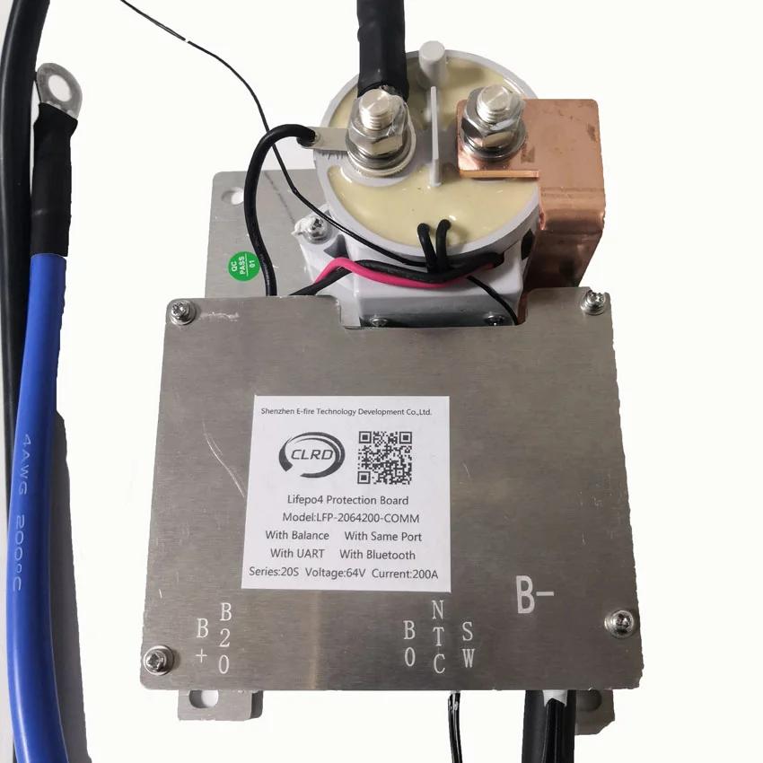 JBD smart bms Programmable 7S~ 20S 200A 300A continuous discharge current smart bms for li ion lifepo4 battery pack