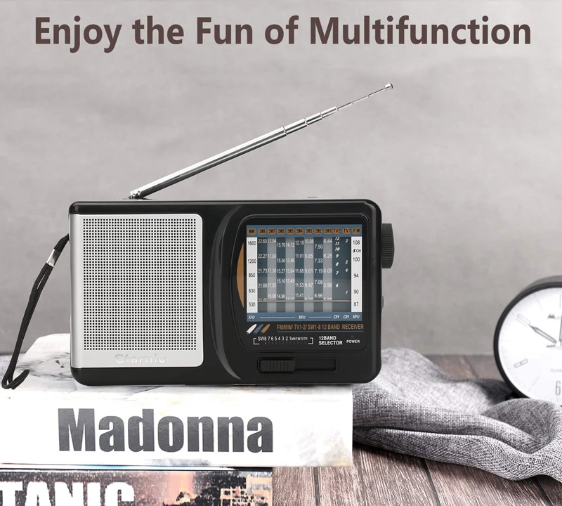 Заводская оптовая цена портативный FM/MW/SW/TV 10 band