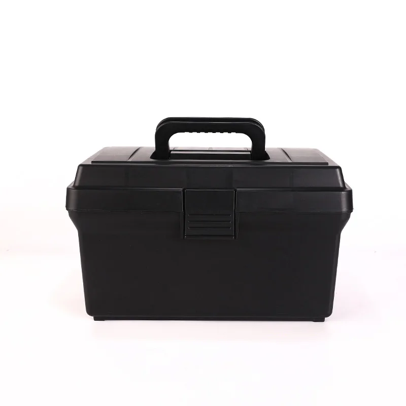 Storage Toolbox With Removable Tray,Hardware Tool Box Plastic Tool Box