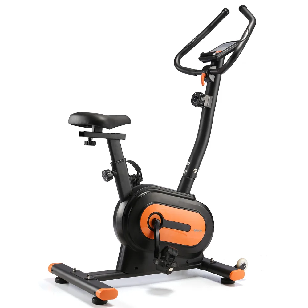 Multifunctional Indoor Cycling Folding Upright and Magnetic Recumbent for Home Use with Manual Method Elliptical Trainer Bike