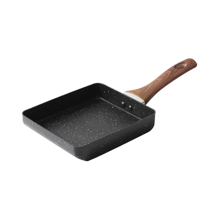 
Aluminum Non-Stick Tamagoyaki Japanese Pan Rectangle Omelette Tamagoyaki Cooking Fry Pan Skillets Egg Tamagoyaki Pan 