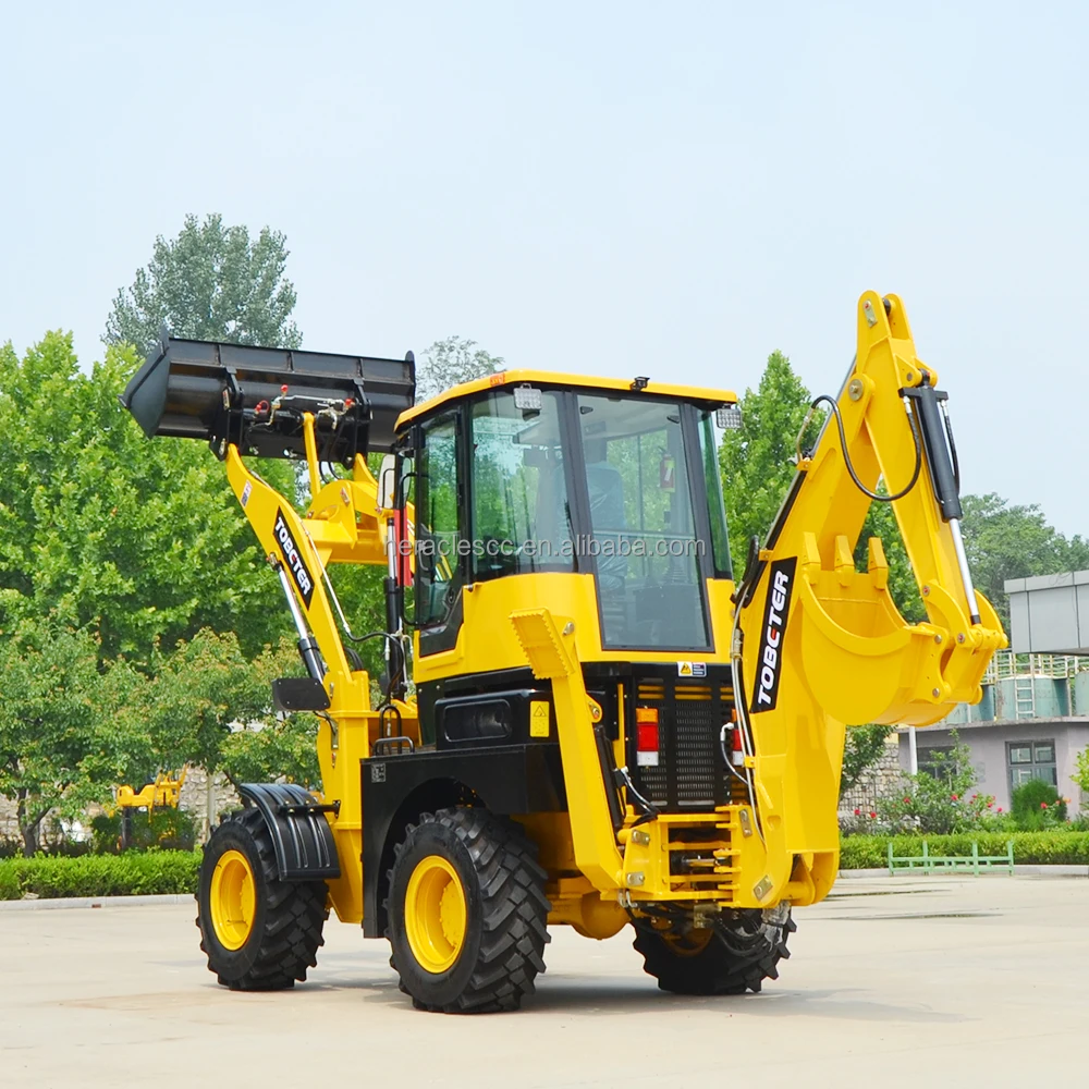 WZ28-20 Mini Wheel Loader  1-5 Ton Rated Load Front Backhoe Loader Crawler Moving Type Farm Bucket
