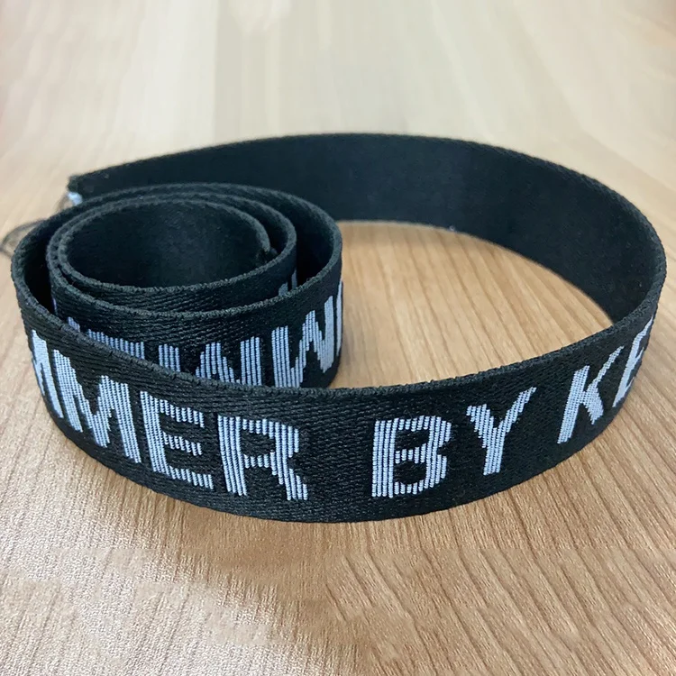 Custom Colorful Nylon Webbing Woven Jacquard Ribbon