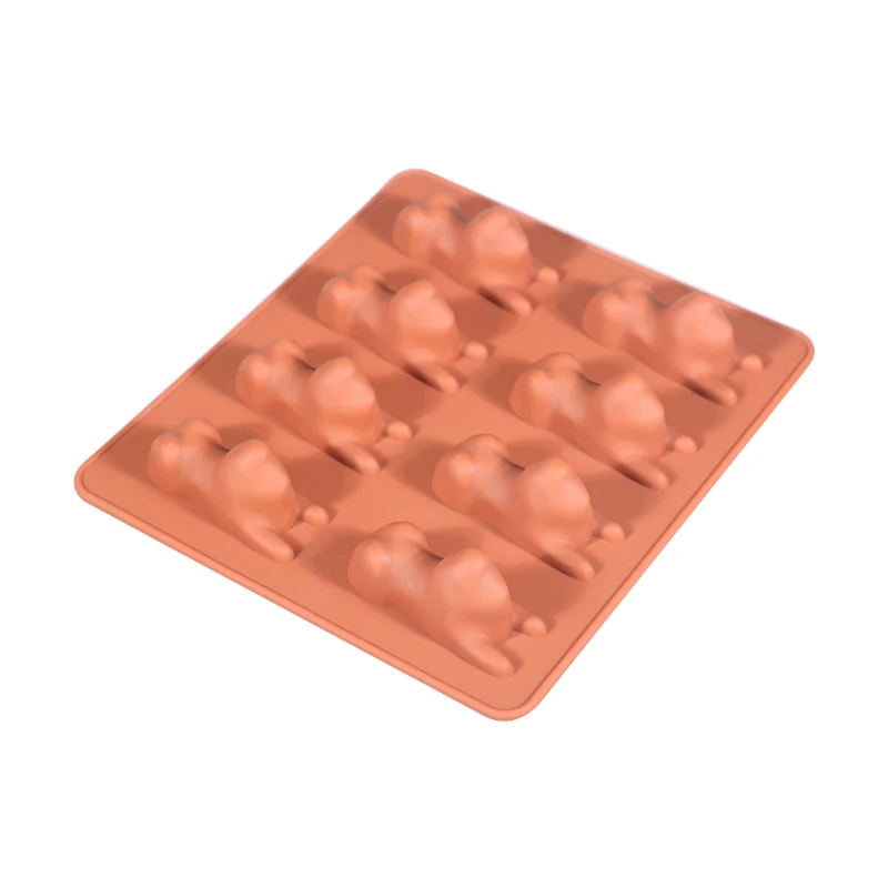 3D Flexible Four Giant Custom  Silicone Funny Ice Skeleton Heads Cooling Ice Cube Mold For Whiskey Personality Bar