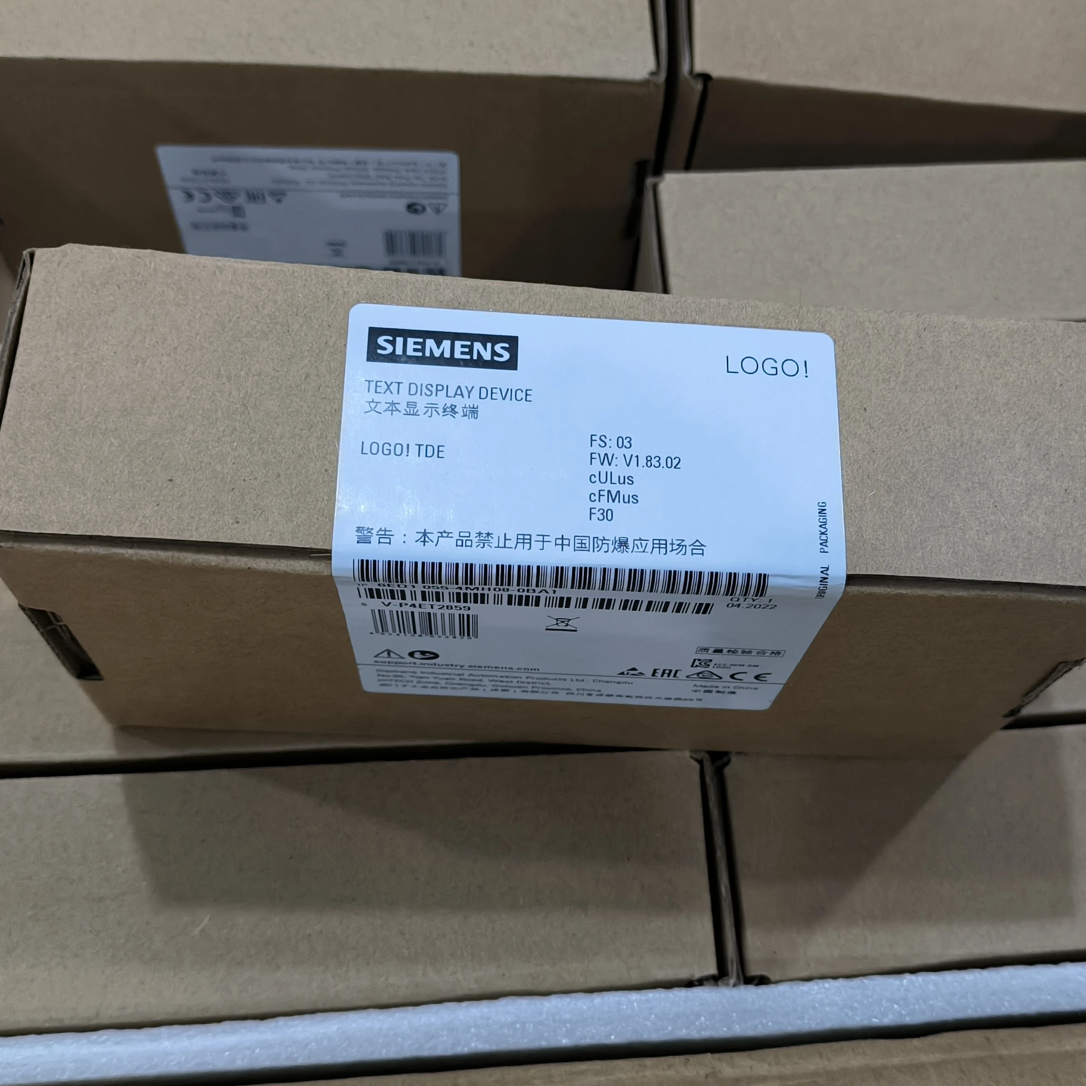 Brand New In Stock Siemens module 6ED1 055-1MA00-0BA2