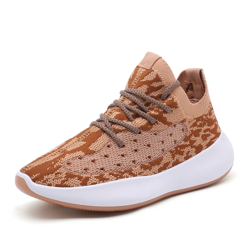 Sport Shoes Knitted Fashion Outdoor Sneakers Running Gym Athletic Shoes for Women