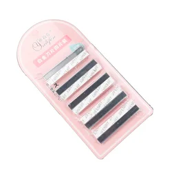 5 pieces of stainless steel Eyebrow blade  corrugated blade disposable eyebrow trimming knife Wenxiu beauty blade