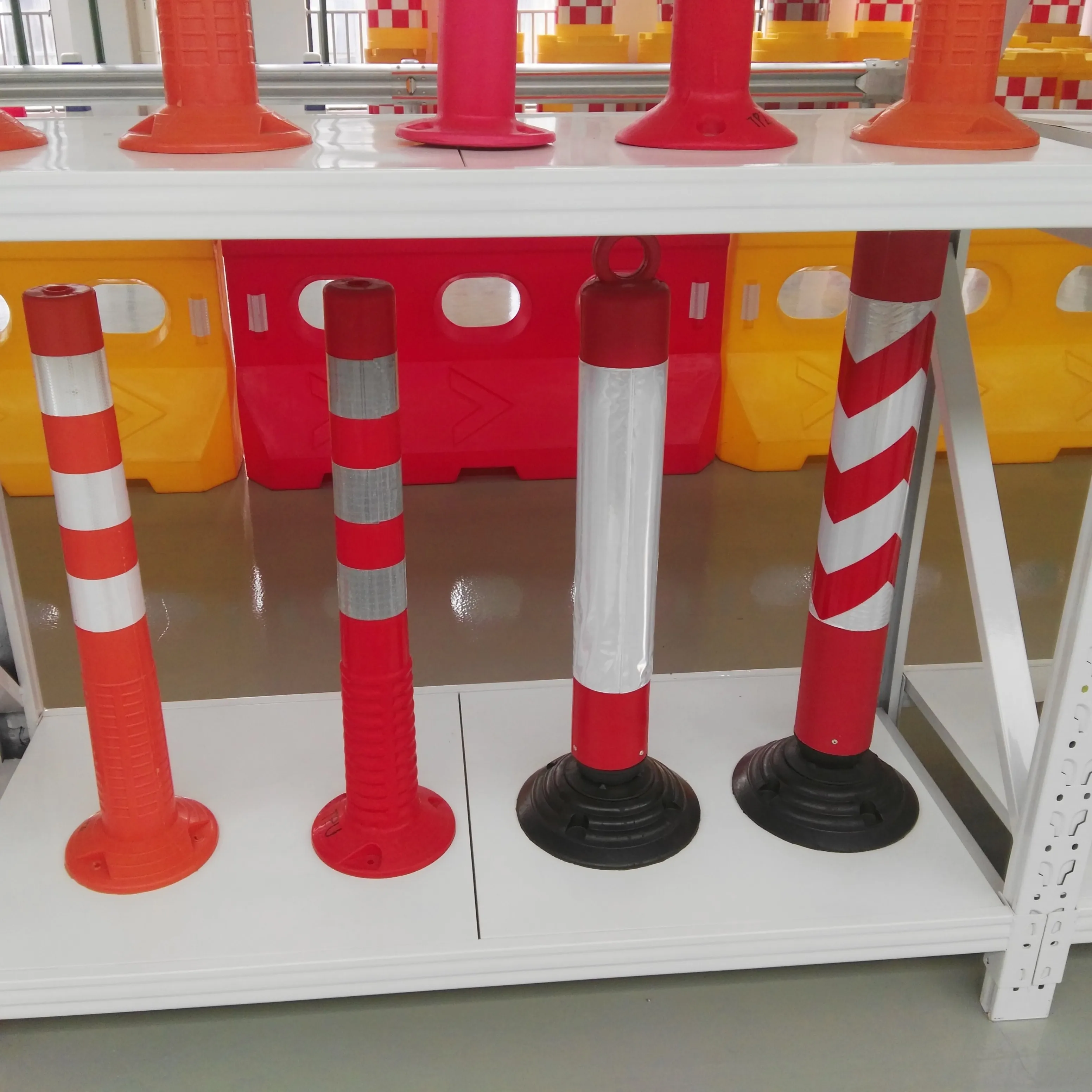 75cm red-orange high  visible PVC material reflective delineator