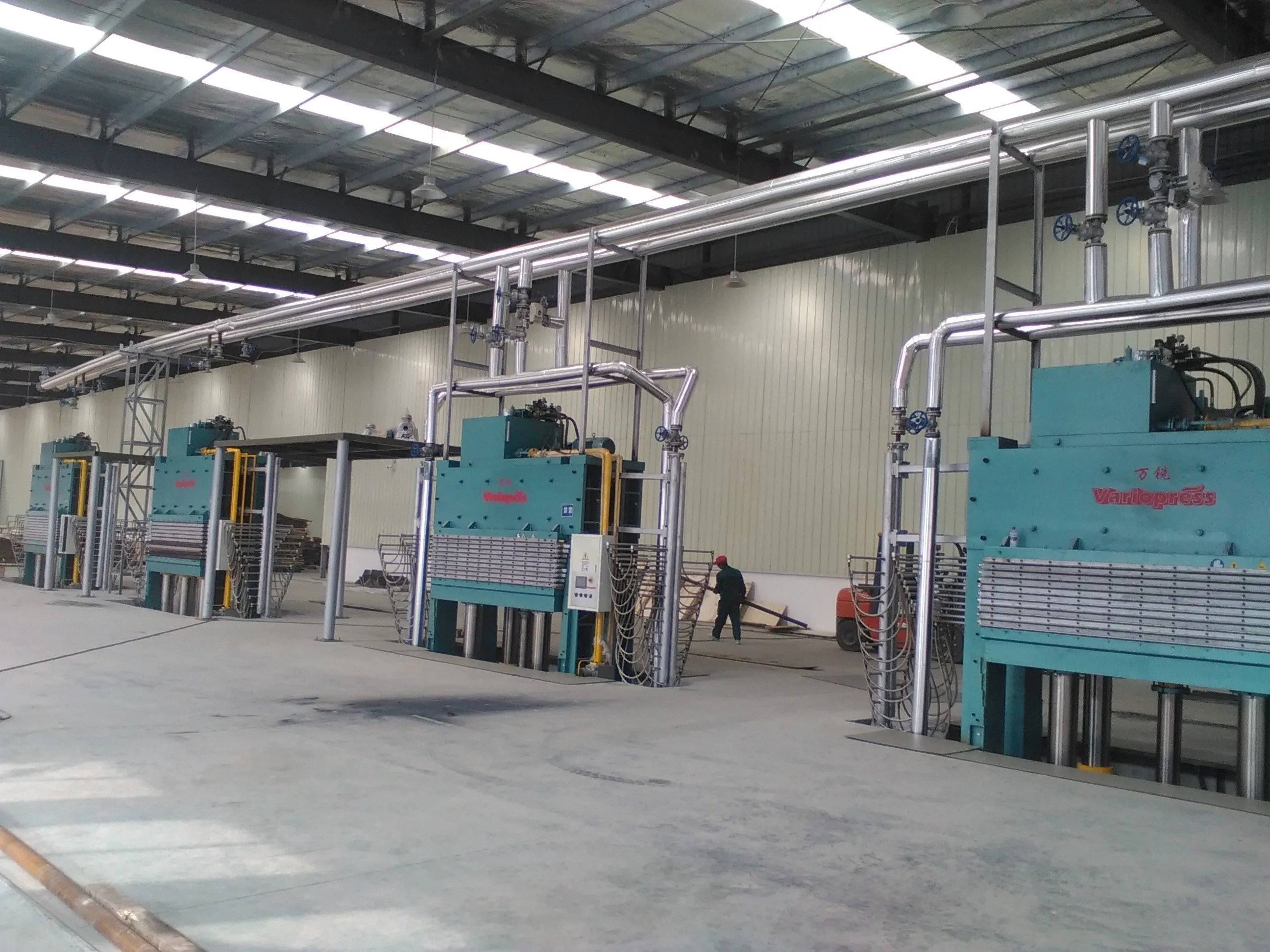 
hot press for particle board plywood 