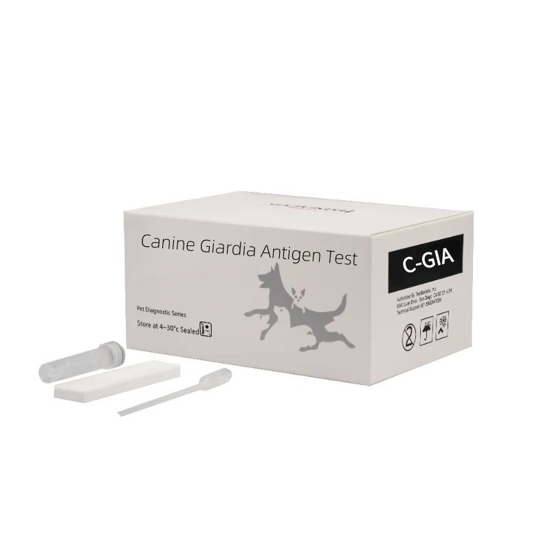 Pet Diagnostic Test Kits C-GIA Ag Canine Giardia Antigen Test