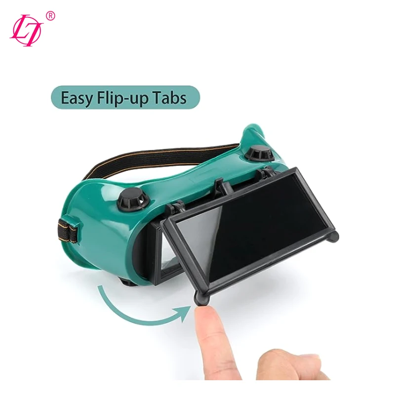 Welder eyes protection sunglasses welding eye mask glasses helmet with clear inner lenses flip up lens goggles