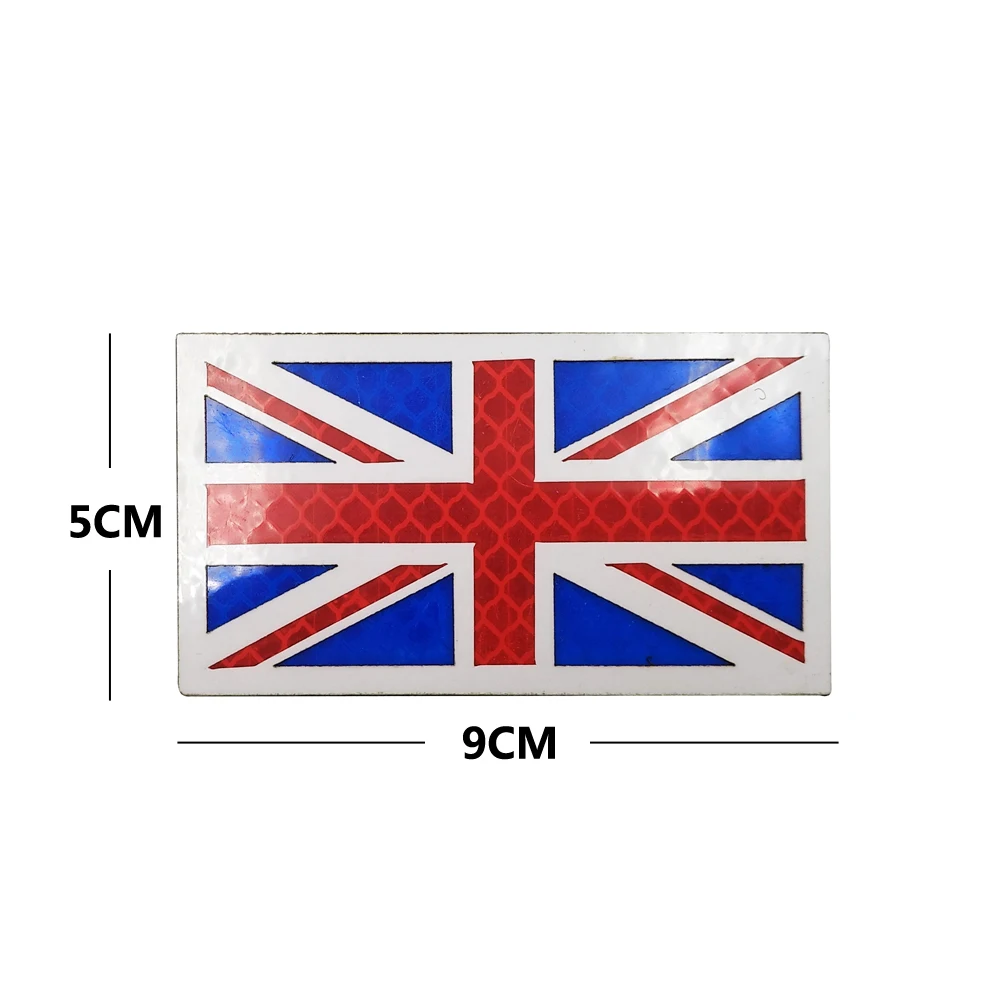 Laser England British IR Flag Dark Reflective Cloth England UK IR Patch For Tactical Uniforms Applique