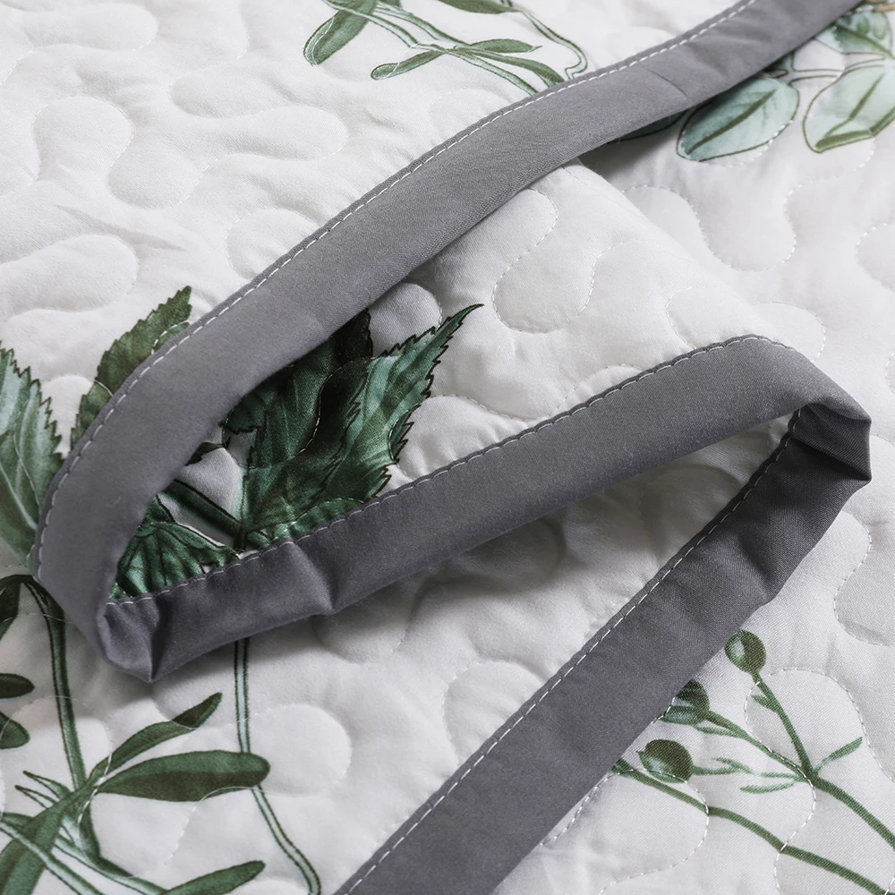 New Special Design Popular Quilt Cover Bedding Sheet Set White Quilted Bedspread