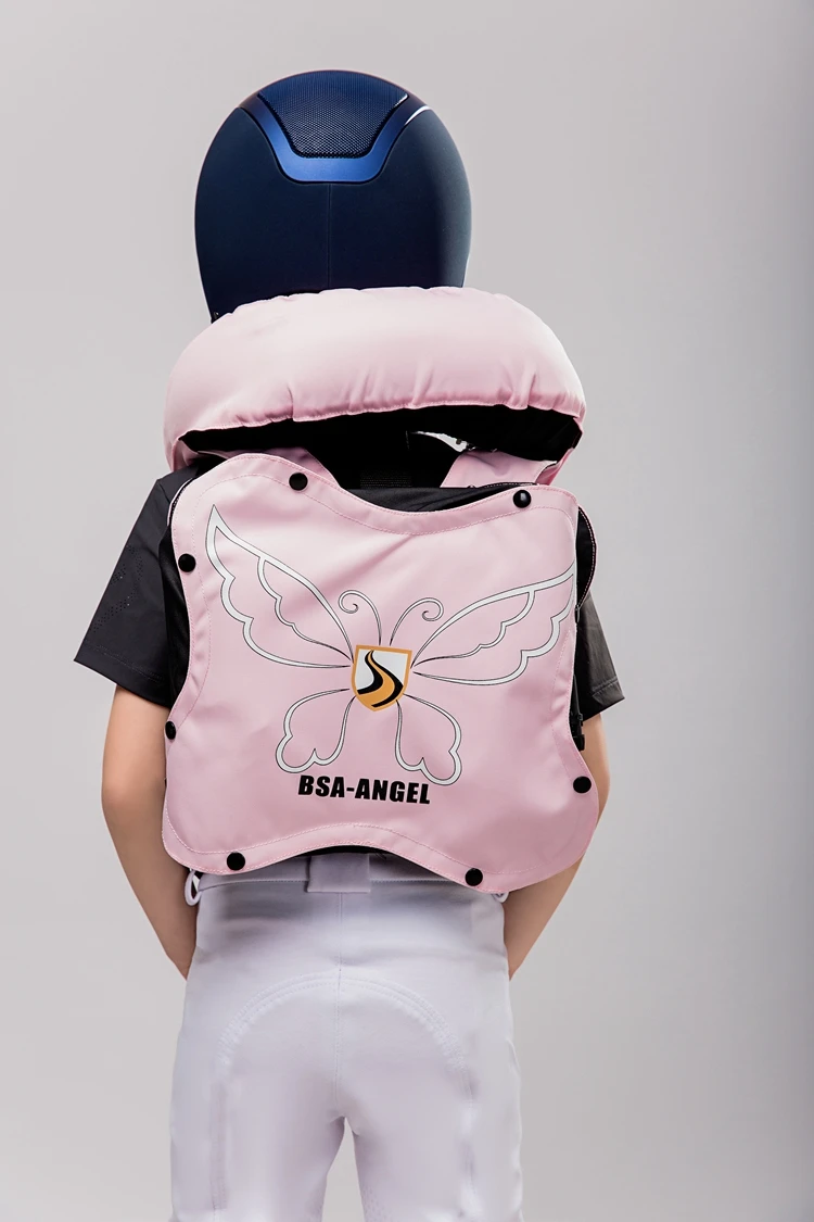 Wholesale customized personal protection equipment horse riding safety airbag vest motorcycle without co2 cartridge