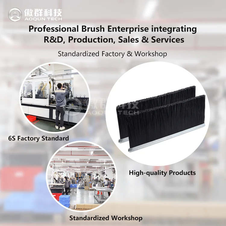 High Quality Door strip Brush Door High-speed rail door sealing brush