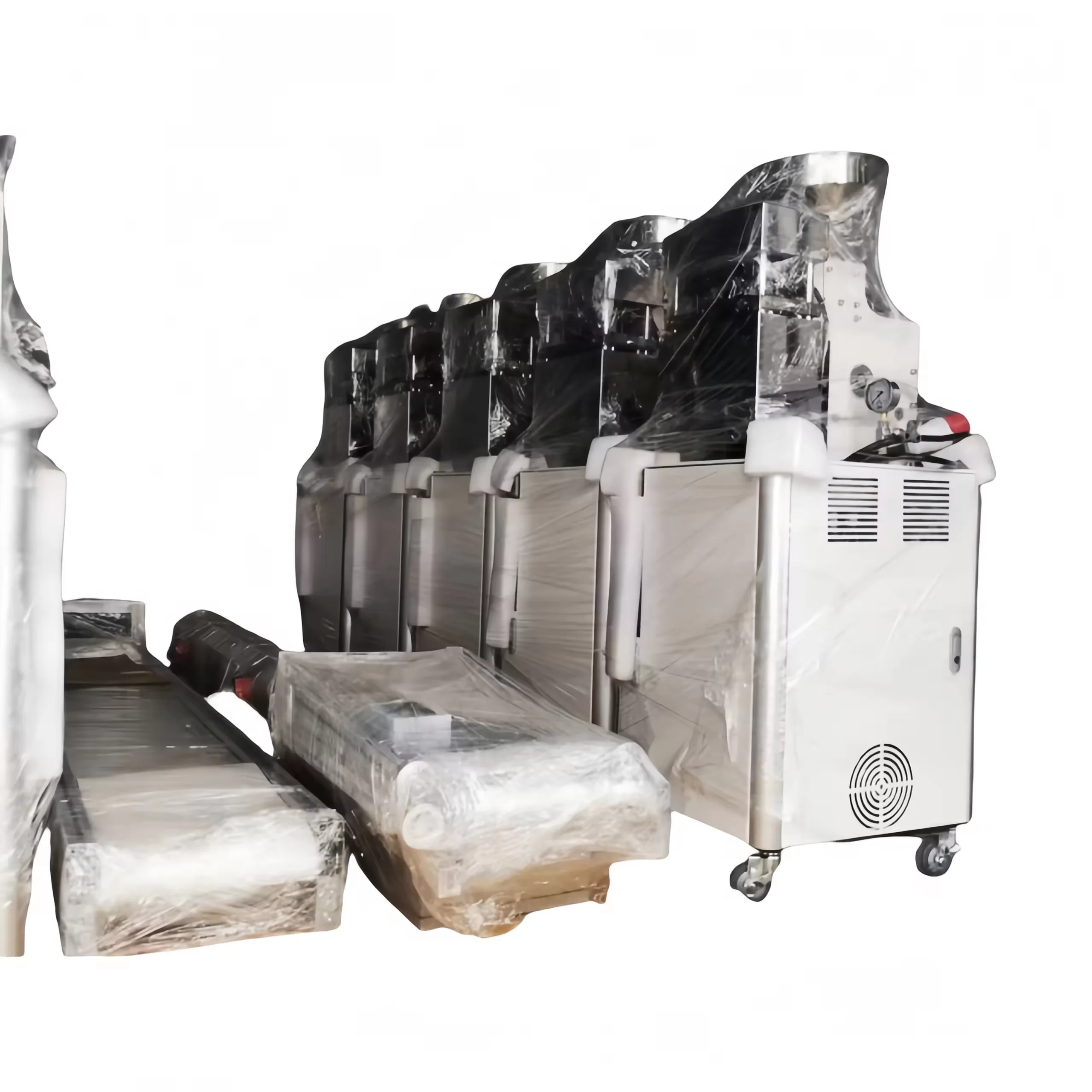 Rice snack making machinePopped Chips Machine For Popped Fish Prawn Chicken Chips Natural Rice Artificial Rice Cake Cracker