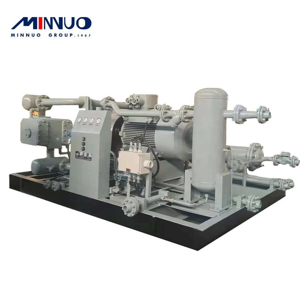 2022 Hot selling hydrogen compressor small booster gas hydrogen oxygen station gas diaphragm compressor