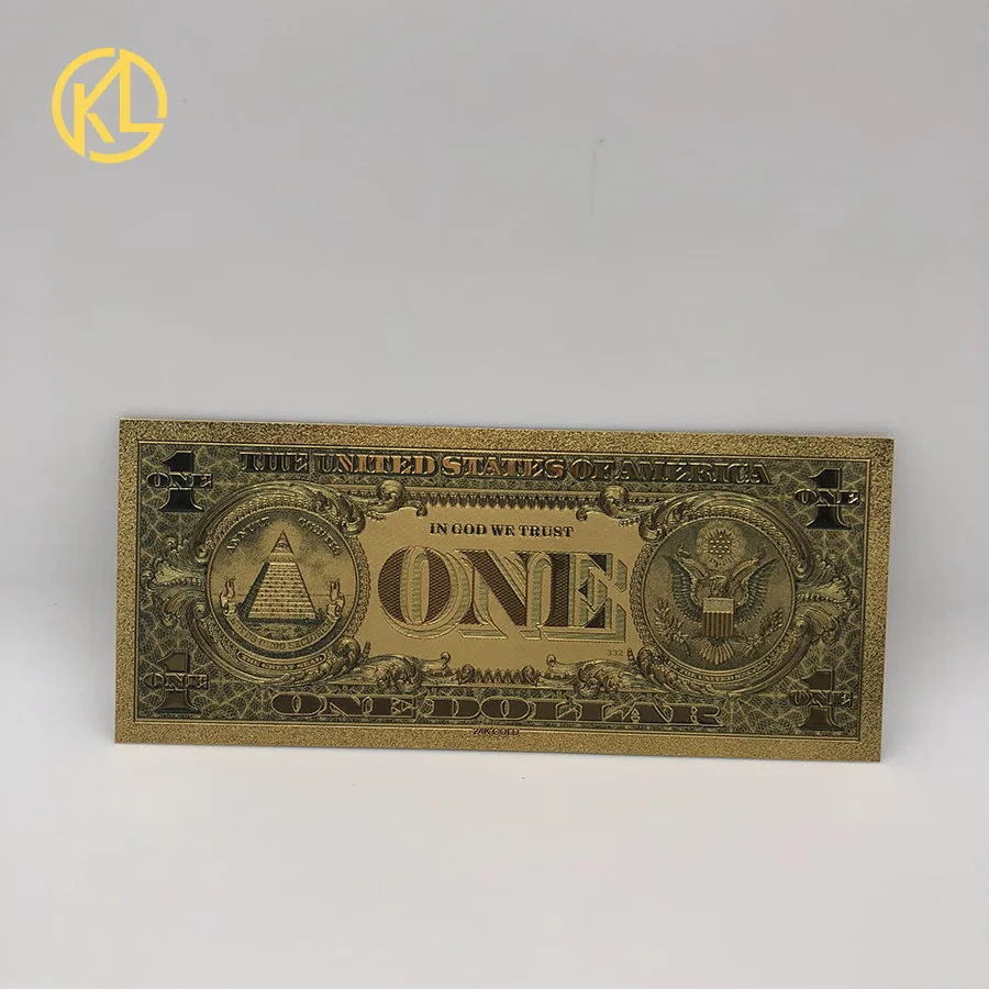 More  American 1 2 5 10 20 50 100 1000 5000 Billion Million US Dollar 24 Gold Silver Foil banknote for patriotism souvenir gifts