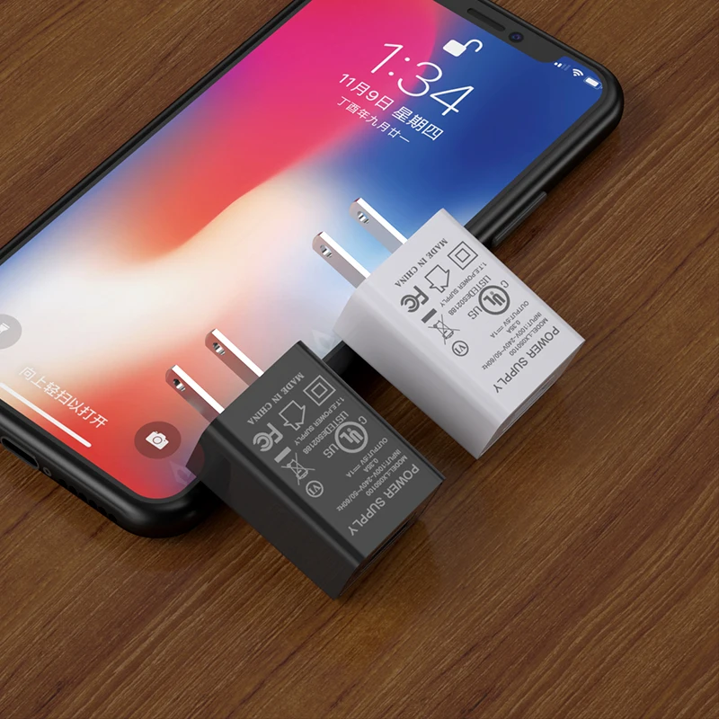 5V1A Switching Power supply adapter/ AC-DC adaptor /5v 1a 1000ma usb charger with UL mark for mobile phone ipad LX050100