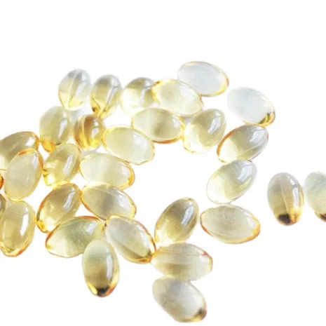 Natural China Vitamin E fish oil omega softgel capsule with OEM