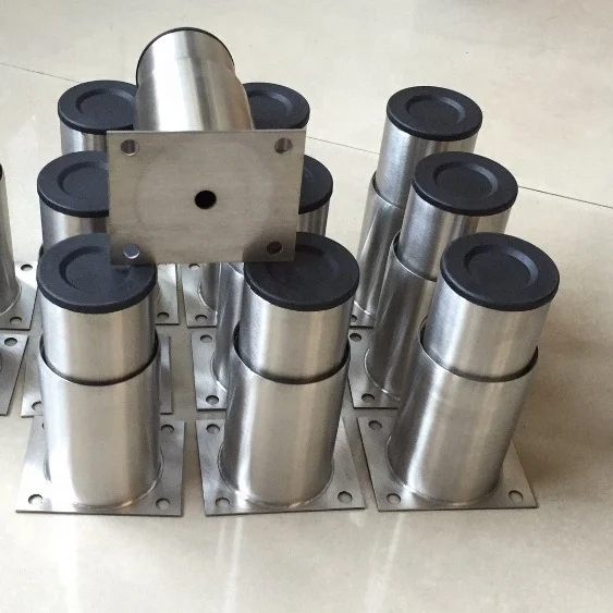 Hot Sale Ultra High Adjustable Metal Leg Mounting Plate for Table