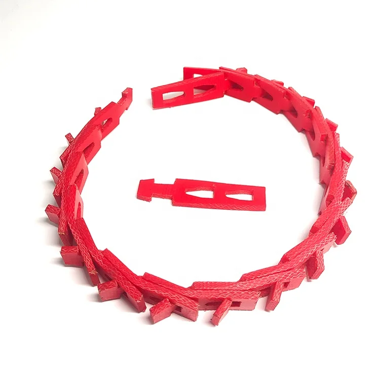 High Quality Adjustable Transmission PU Power Twist Link V Belt Customizable OEM Support