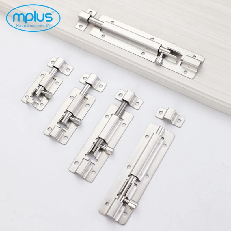 Высококачественная дверная защелка из нержавеющей стали для гостиниц SS оконный замок ствол болт дверной 2