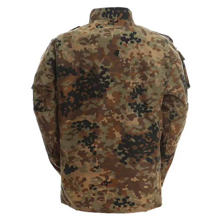 Spot Camouflage Tactical Jacket and Pants Rip-Stop Hunting Clothing German Military ACU Uniform