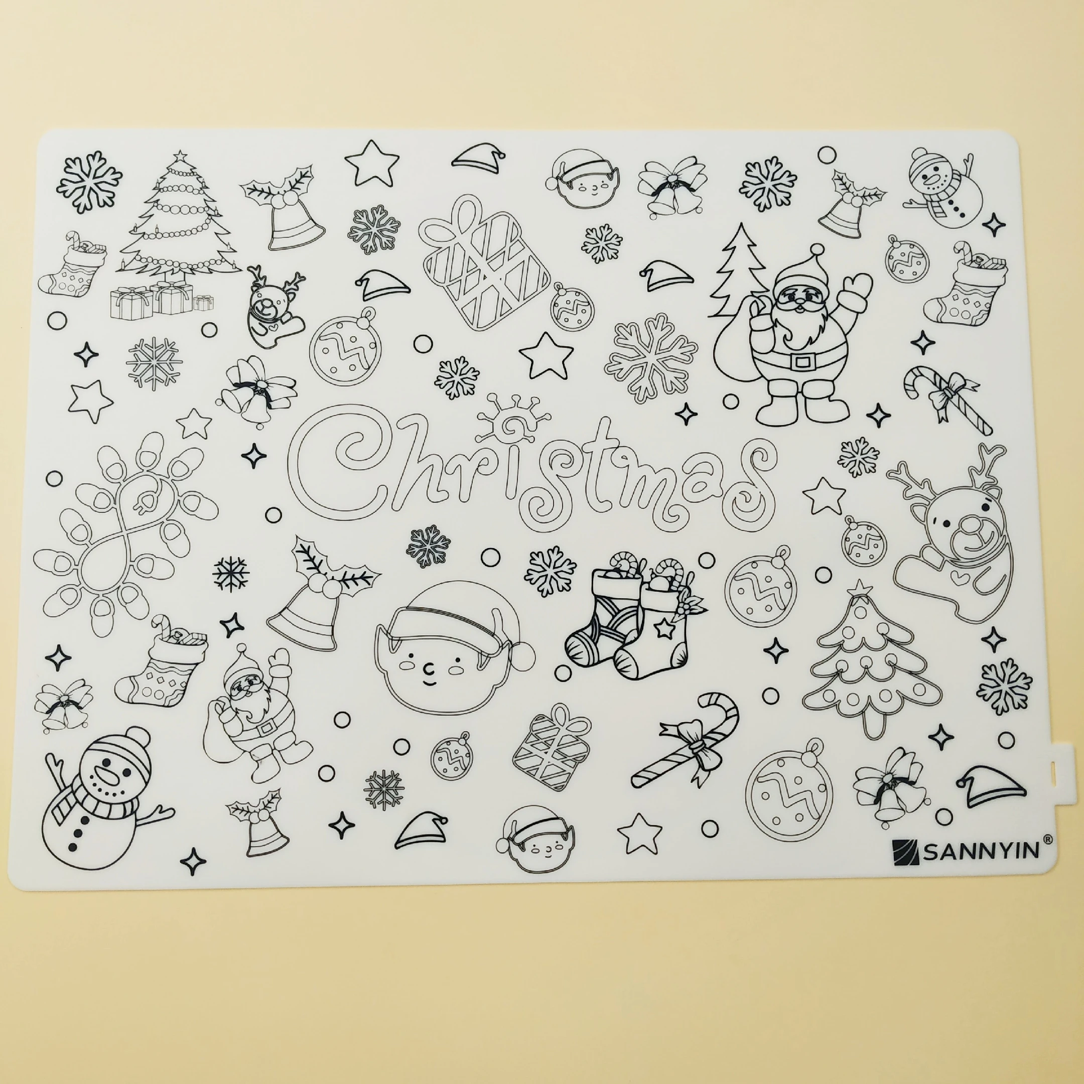 
Wholesales Non-Slip Large Kids Silicon Placemat Baby 