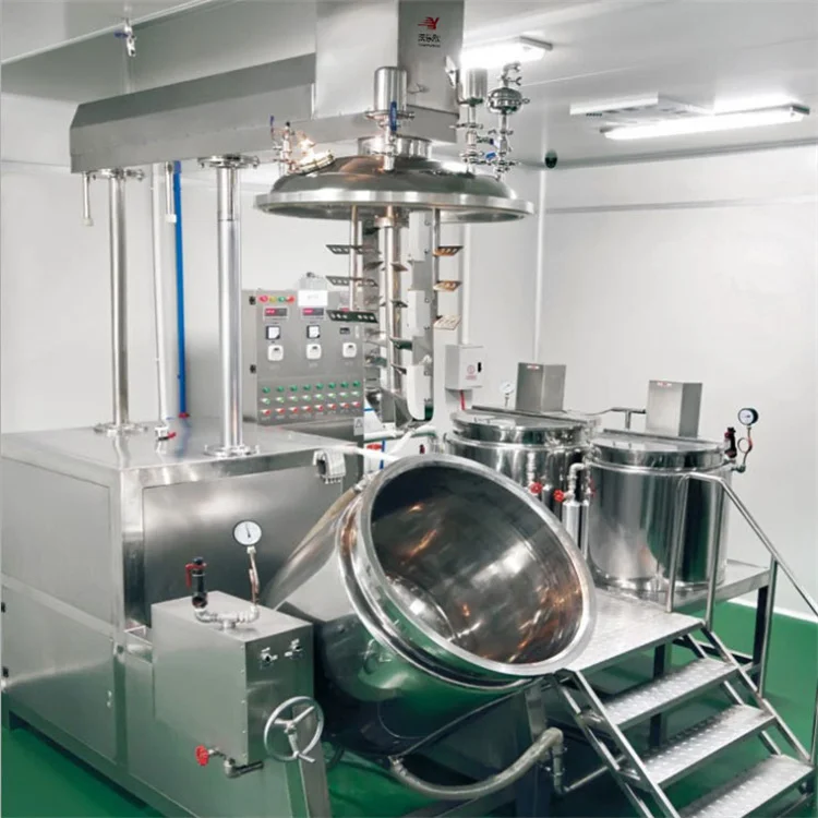 YDX Cosmetic Factory Homogenizer Moisturizer  Concealer Vacuum Emulsifier Mixer Machine