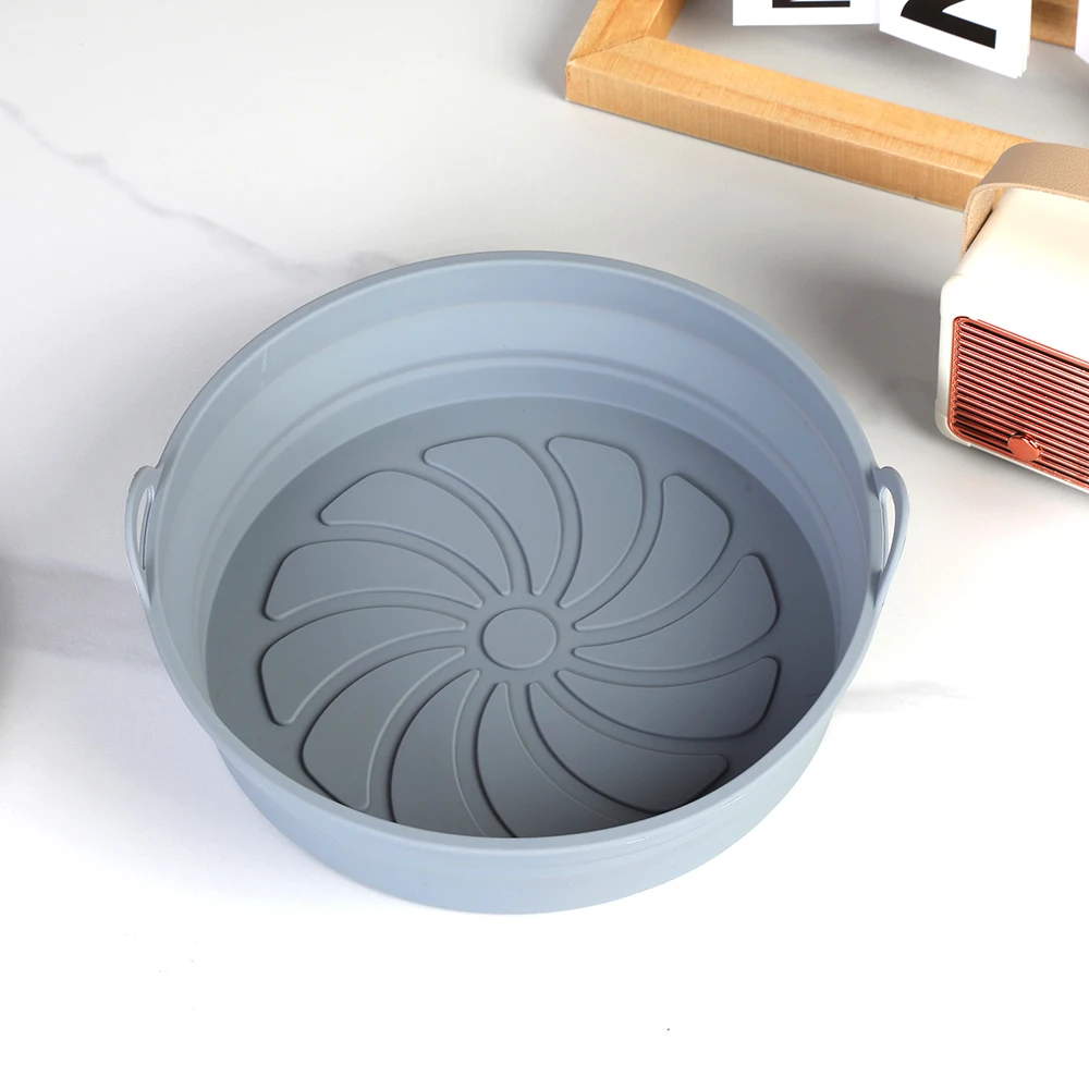 8 inch Round Cake Pans Silicone Cake Molds for Baking, Nonstick Baking Pans for Layer Cake, Cheese Cake and Chocolate Cake