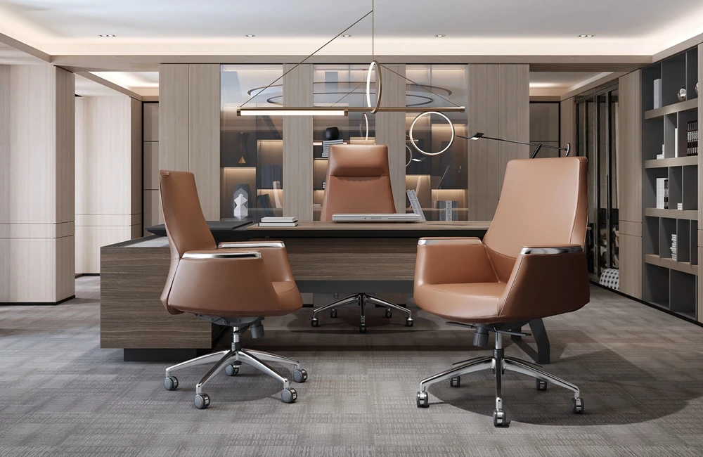 Современная офисная мебель комплект из искусственной кожи кресло-подъемник для конференц-залов и посетителей качественный стул