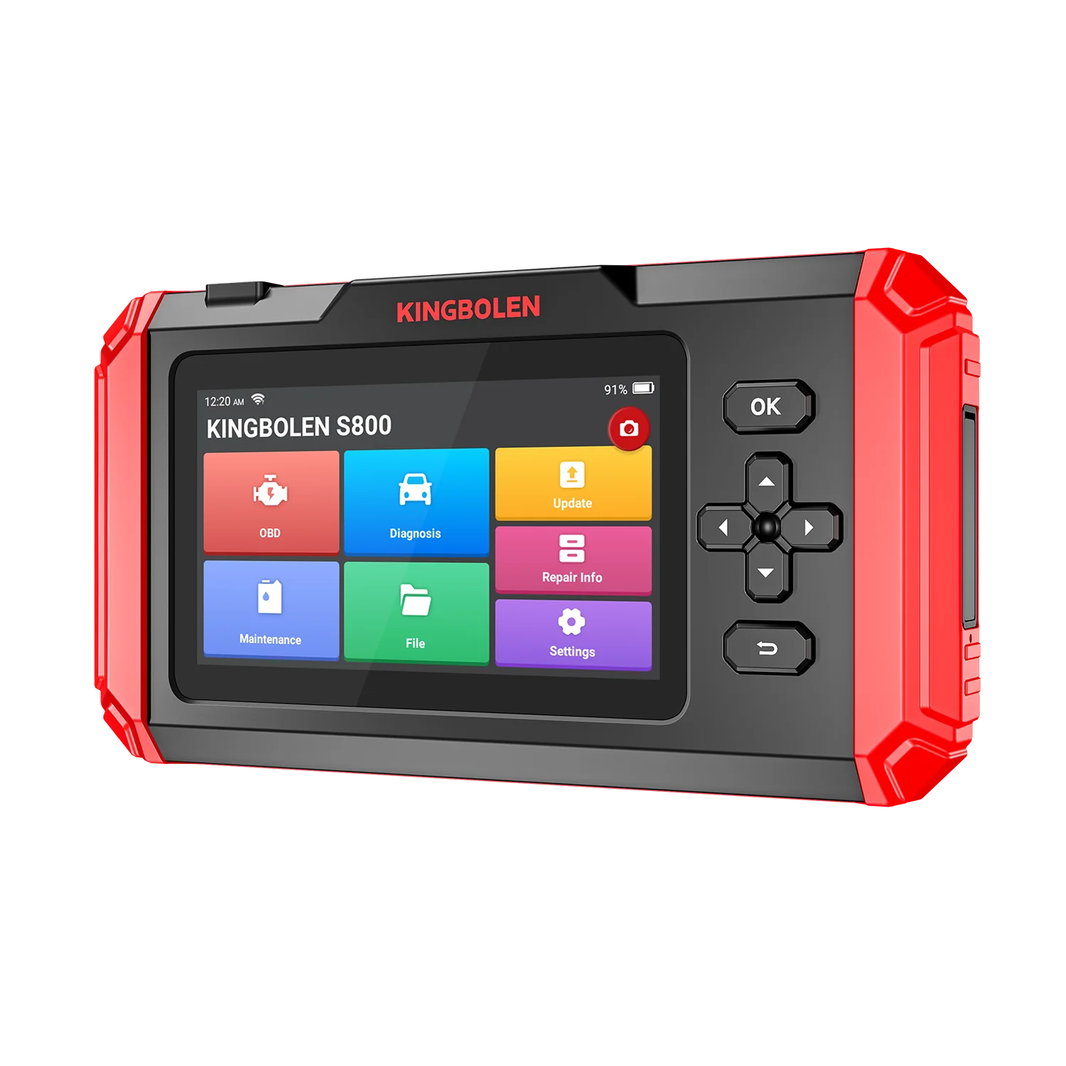 KINGBOLEN S800 5-дюймовый автомобильный диагностический инструмент ABS SRS ECM TCM 4 системы 15 сбрасывает IMMO DPF Adblue Пожизненное бесплатное обновление