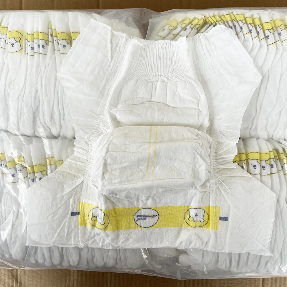 wholesale premium quality bales cute baby diaper factory rejected diapers/nappies xxxl size baby diapers China