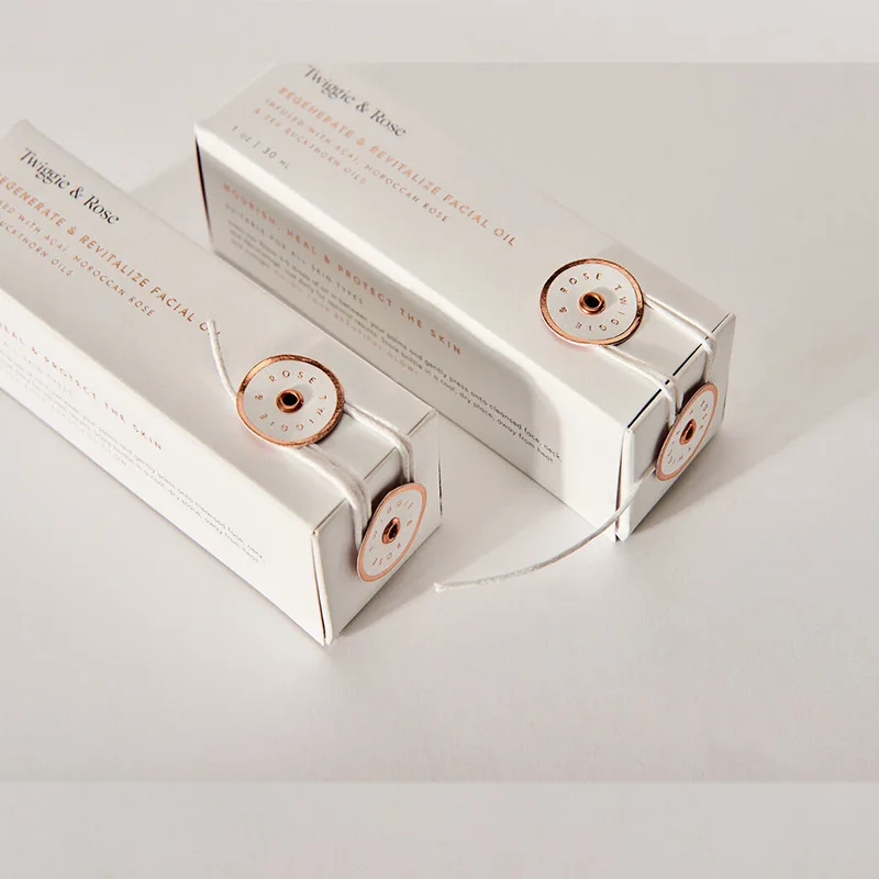 Personalized Eyelash Essential Oil Packaging Box Custom Logo Print Mini Folding  Perfume Bottle Nail Polish Specialty Paper Box