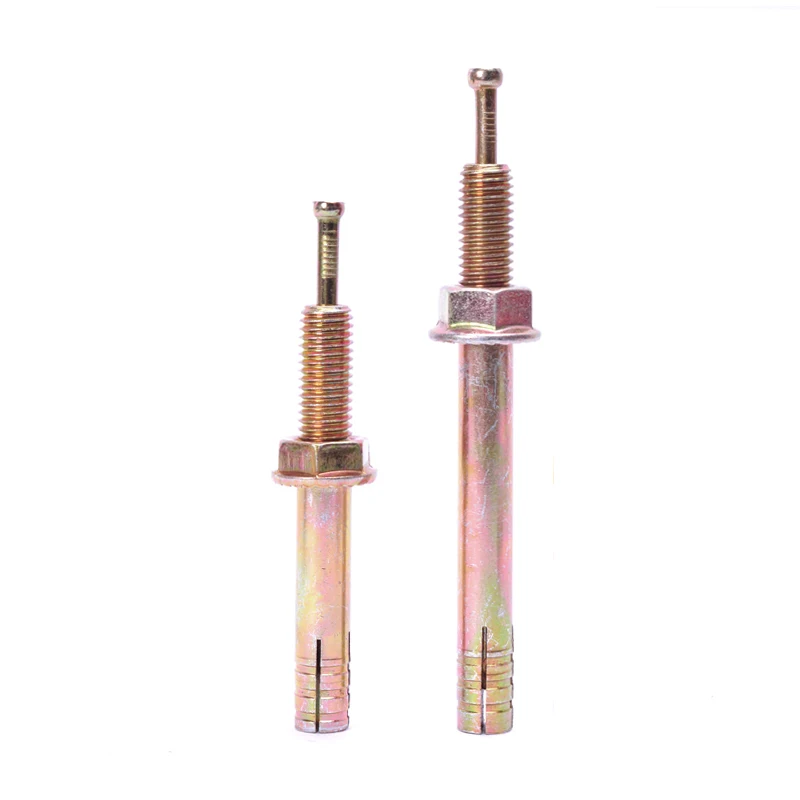 Din Standard Steel Hammering Expansion Anchor Bolt Inch Measurement System Galvanized Finish Gecko Movement Expansion Tool
