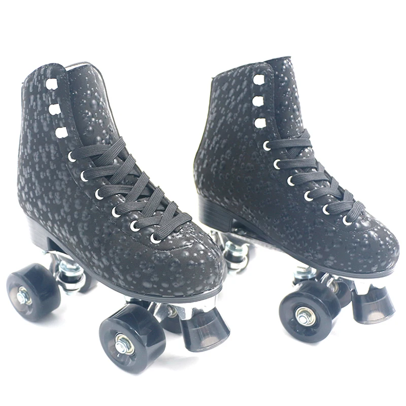 Cheap Quad Adult Roller Skating Shoes Sliding Free Skate in Skating Rink
