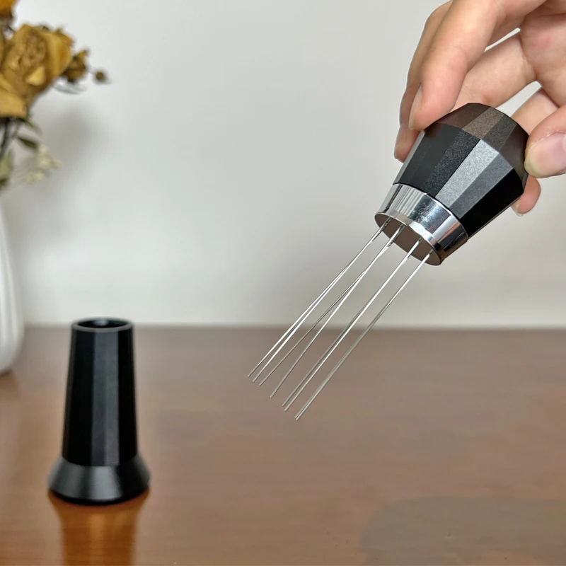 Espresso Coffee Stirrer Upgrade WDT Tool Espresso Distribution 0.4mm Needle NEW