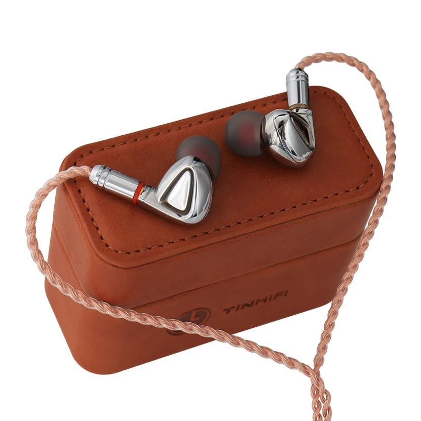 TIN P1 Heavy Bass Stereo DJ Metal In Ear Earphones MMCX Detachable Cable