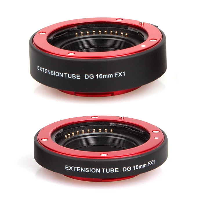 For FUJI DSLR Camera  lens accessory aluminium AF Auto focus extension tube macro photography