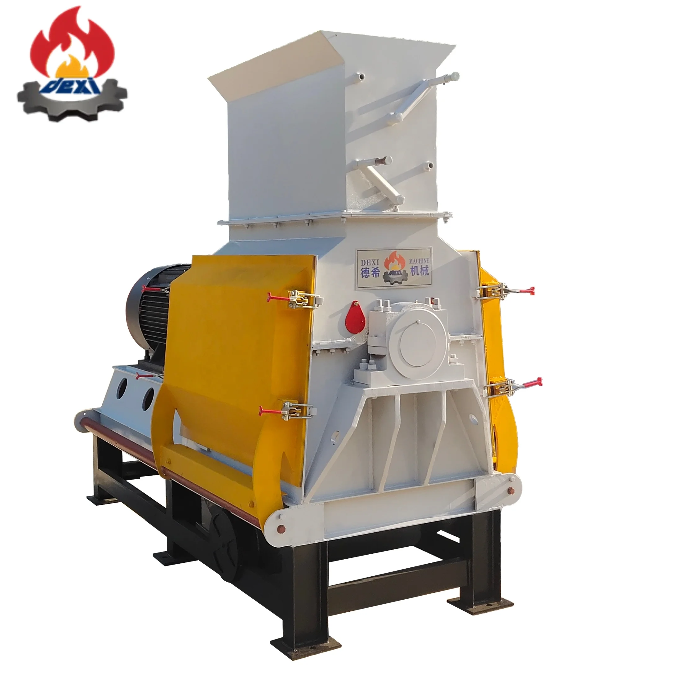 Industrial Wood Chips Hammer Mill Rice Hull Stalk Husk Wood Chips Crusher Machine