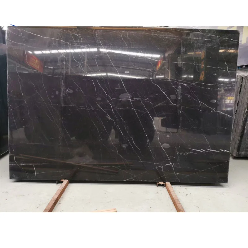 Китай, мраморная плитка Nero Marquina для пола и стен, мраморная плитка для пола, мраморная плитка для ванной комнаты и настенной плитки