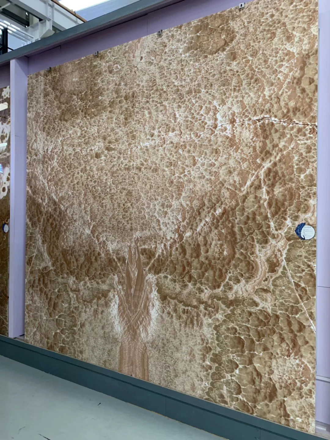 Peacock brown onix marble