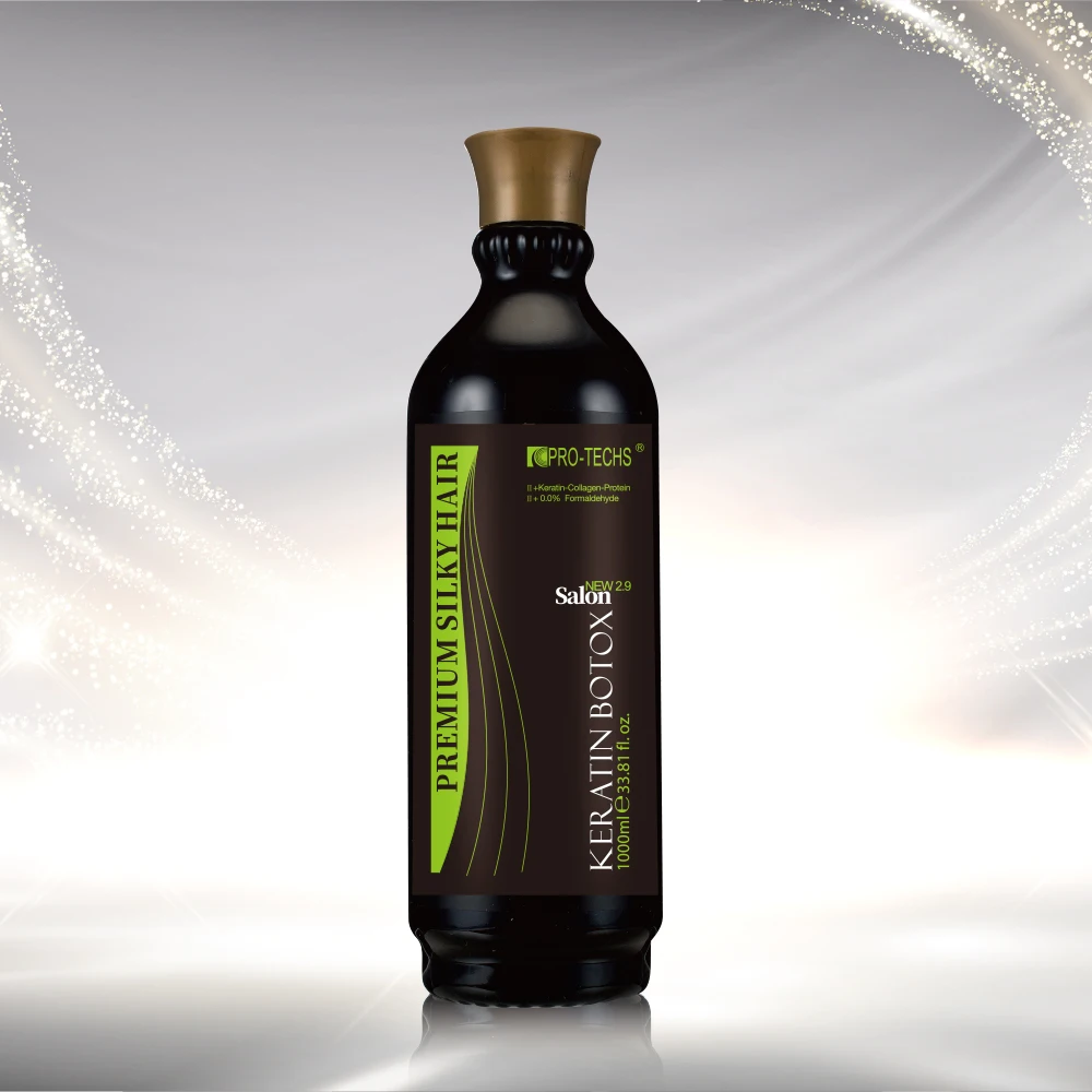 Salon green brazilian keratin zero formaldehyde bottox hair straightening cream brazilian keratin hair treatment