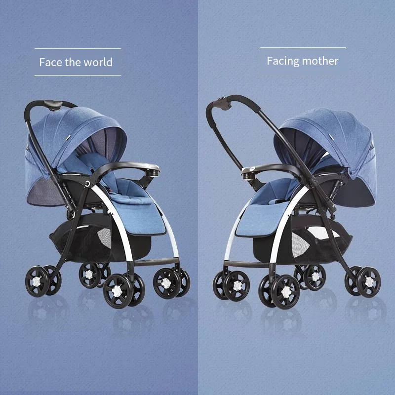 High Quality China Manufacturer Foldable Baby Stroller 3 In 1 Baby Strollers with car seat
