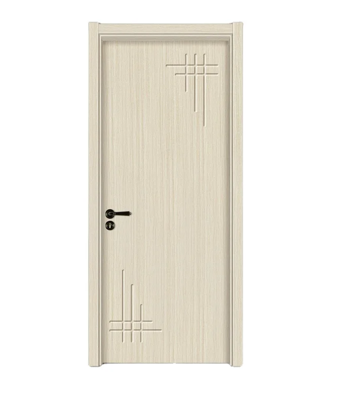 Factory wholesale Classic easy install bedroom interior wood door customized room slab door solid wood door