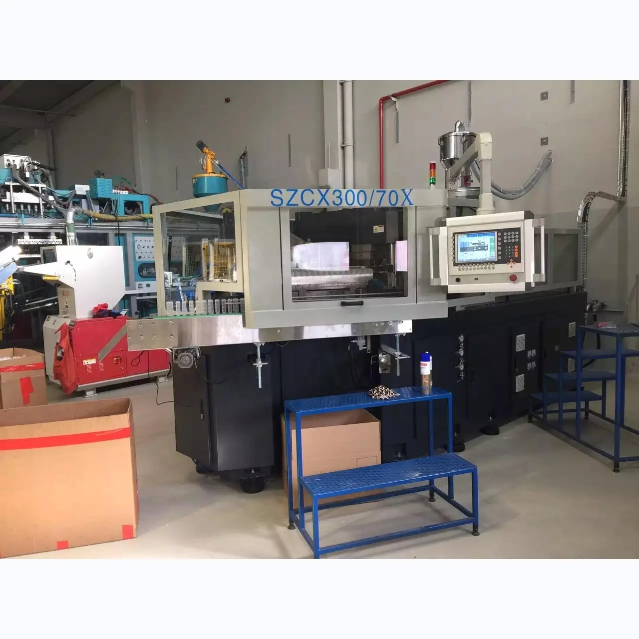 China Keli SZCX 250/60 chewing gum/chocolate bottle making machine